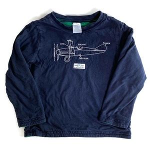 🌸2 for $25🌸 Janie and Jack airplane graphic tee